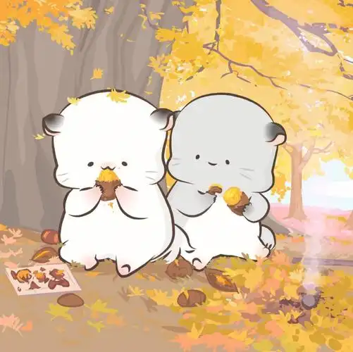 八毛和四毛可爱头像