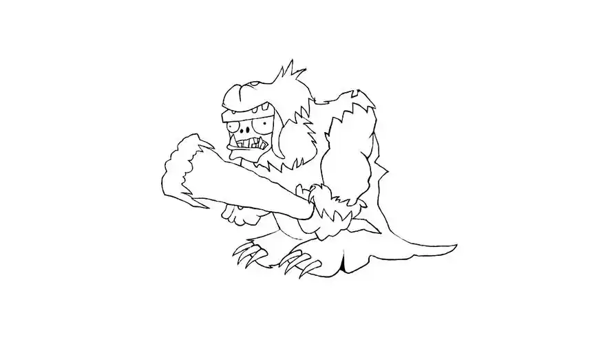 巨人僵尸怎么画