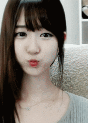 最萌韩国女主播qq表情包