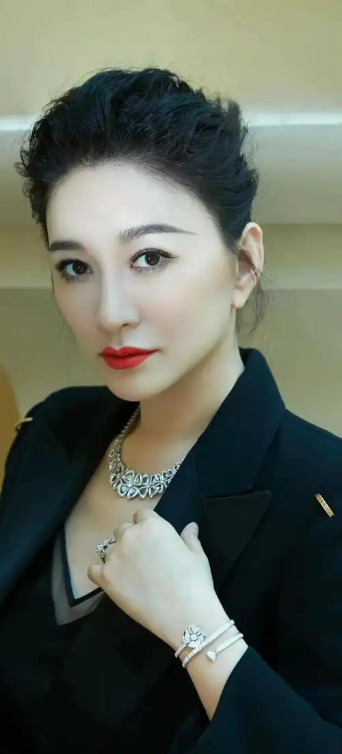 精美图集|李小冉气质优雅,靓丽迷人