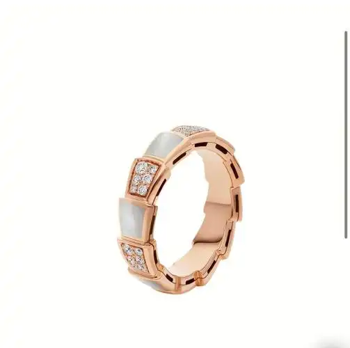 bvlgari宝格丽serpenti戒指正品鉴定图片