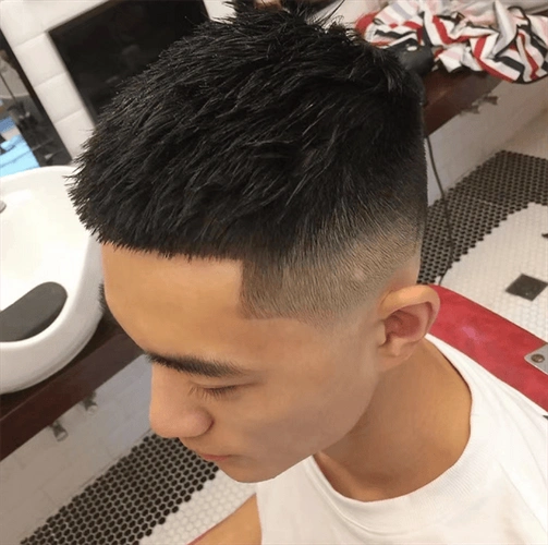 韩式栗子头发型,帅气清爽的短发,简单自然好打理