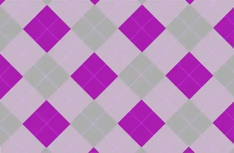 紫色格子