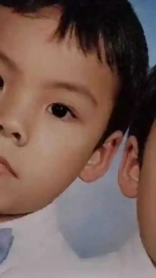 小时候的陈伟霆和现在的陈伟霆