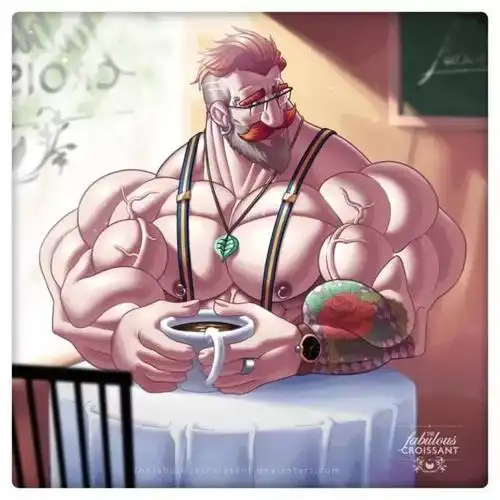 这一组肌肉爆炸的漫画,太无敌了!