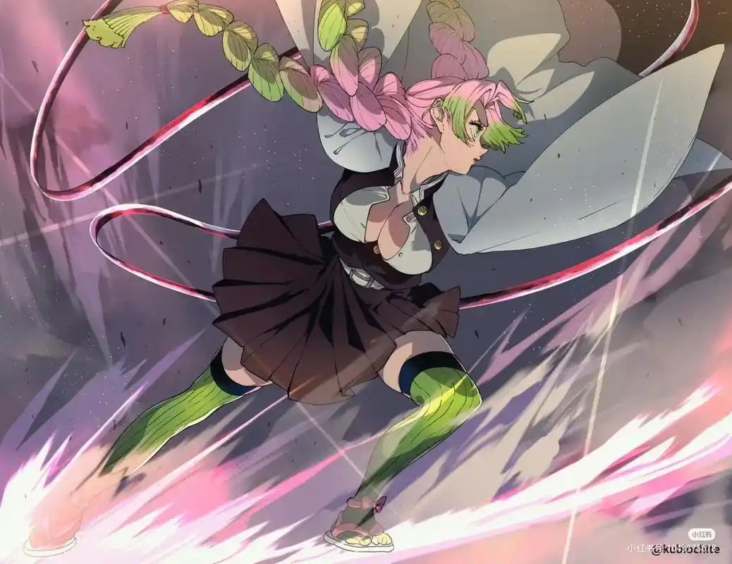 偏偏你们这已经选中了恋柱蜜璃是不