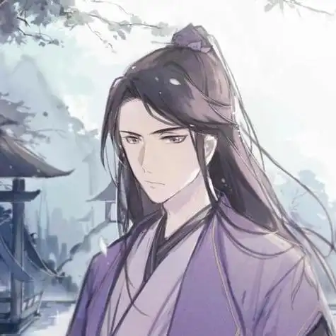 古风持剑男头像高清