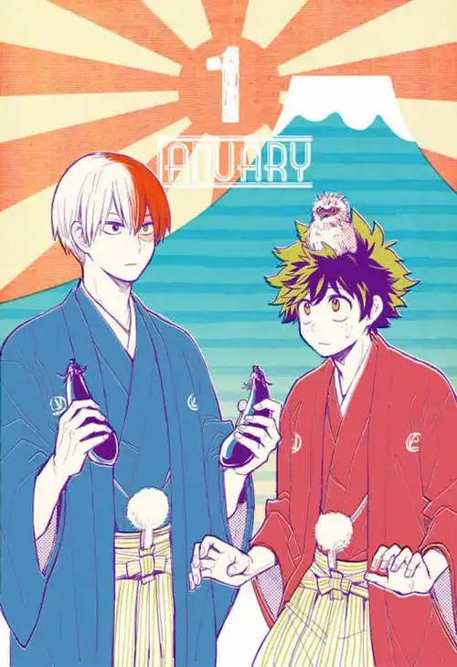 我的英雄学院 绿谷出久轰焦冻