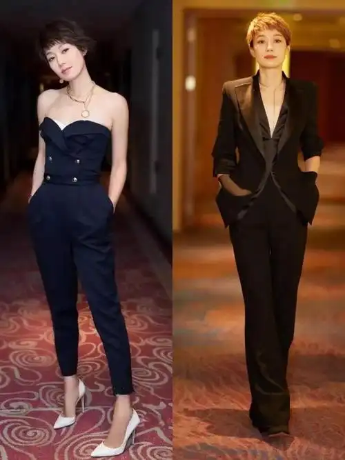 观察马伊琍,海清的打扮,我悟了:妆发得体,穿衣简单,更洋气