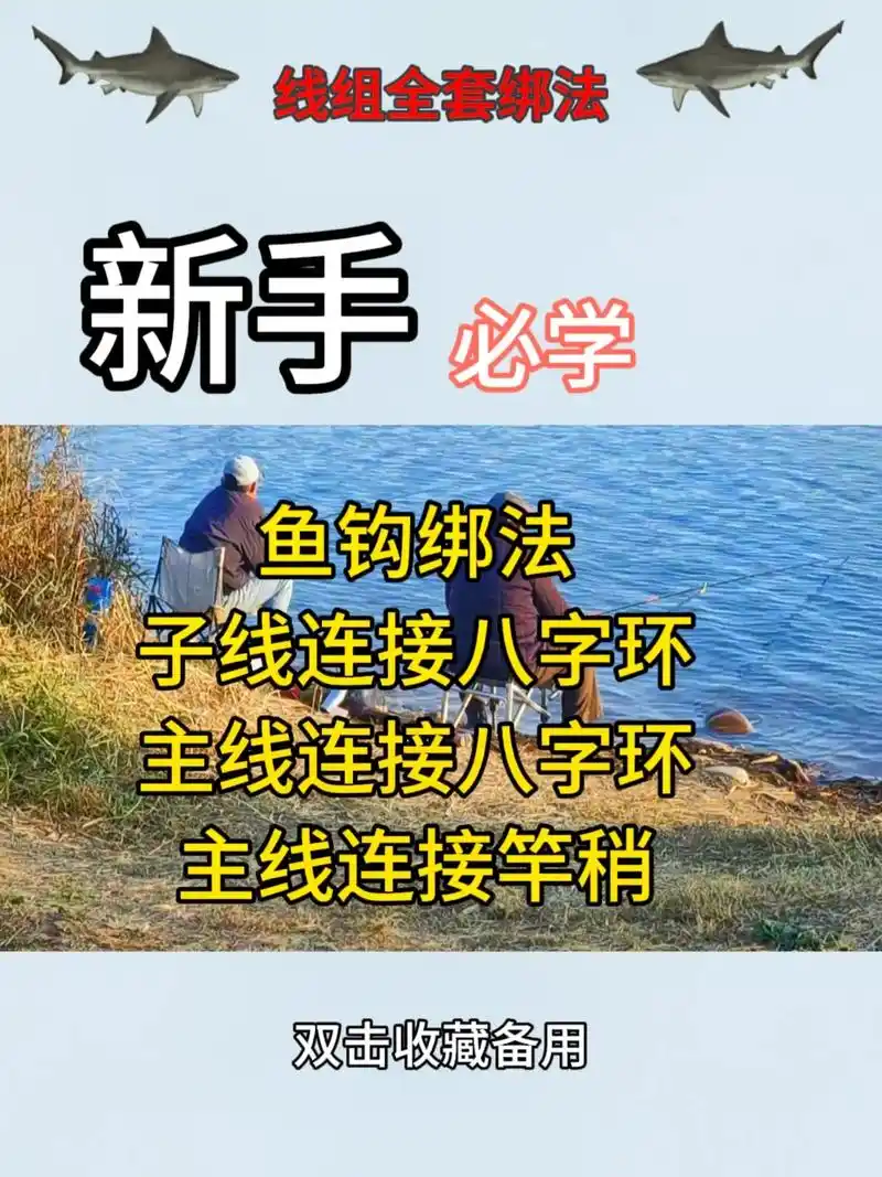 新手钓鱼人必须的主线全套绑法,双击收藏备用,我保证你看一遍就 - 抖