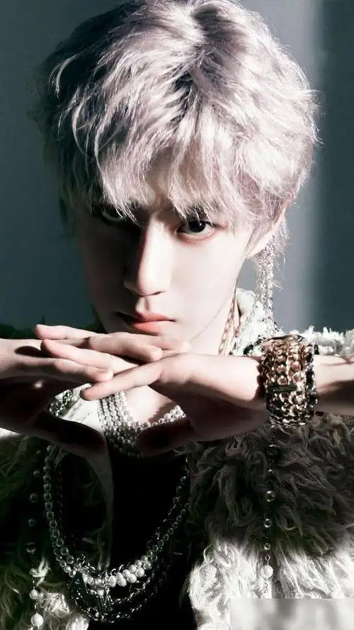 王一博银发壁纸,王一博金色长发照片-图片大观-奇异网