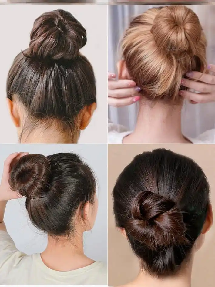 盘发器丸子花苞头网红盘头发套造型懒人成人编发外出发饰女士女生