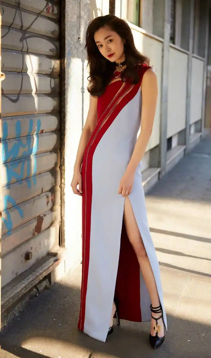 宋轶   国际时装周美造型  高跟长腿吸引目光