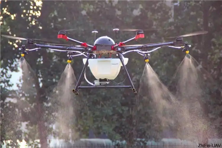 湖北省荆州市植保无人机 喷药无人机 智飞农用无人机10kg