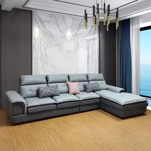 深色系小户型客厅功能沙发sf-11