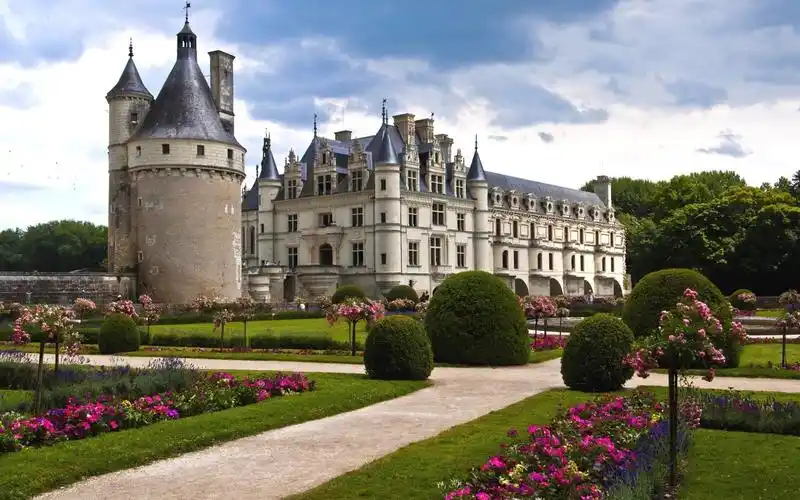 法国舍农索城堡 壁纸