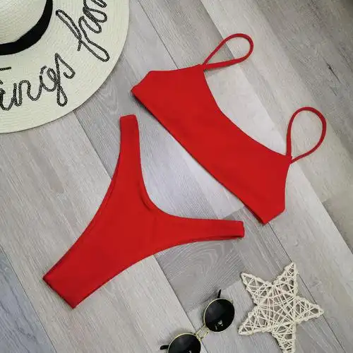 the new european bikini womens two-piece swimsu