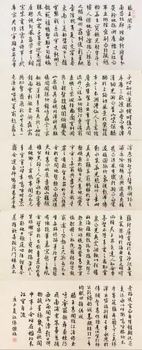 文征明《滕王阁序》临习,2020.06
