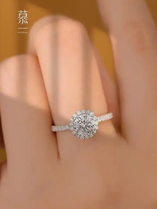 经典显大围镶钻戒款式年度top1