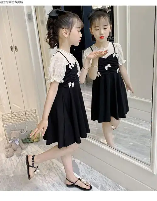 裙子洋气时尚超仙公主裙 图片色 130cm(130cm约7-8岁身高130cm左右