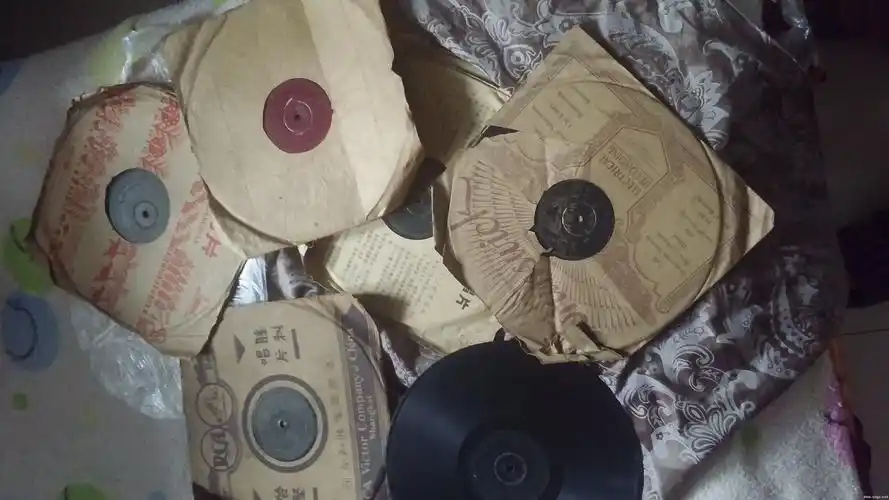 民国时期梅兰芳的老唱片,78转.难得真品,请上眼