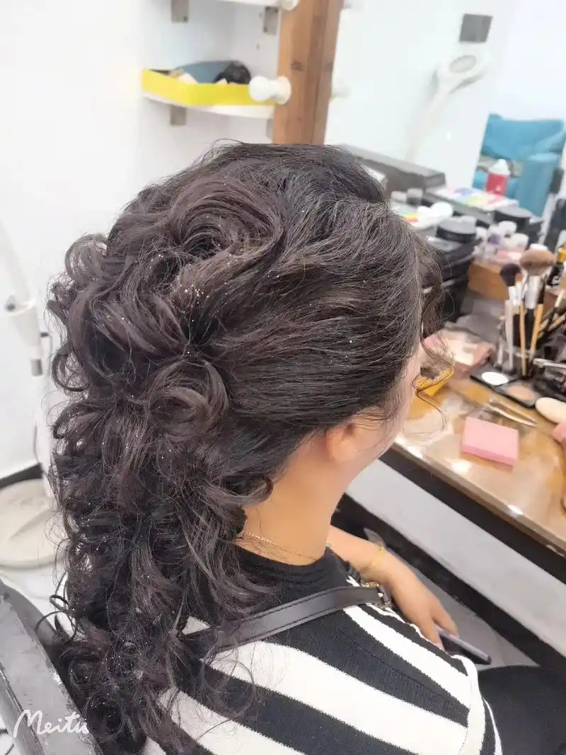 温州瓯海喜婆婆妈妈化妆造型#简单又好看的发型 #喜婆婆发型图 - 抖音