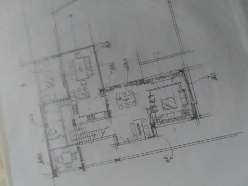 平面布局手绘图