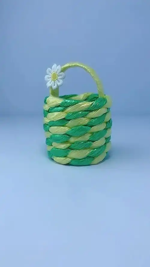 手工制作#塑料瓶秒变升级版小花篮