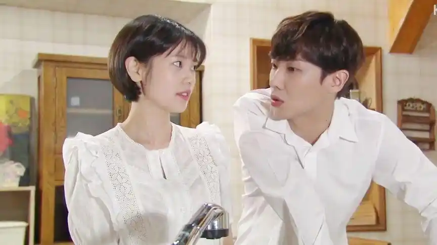 《爸爸好奇怪》李准郑素敏"甜蜜刷碗",李准:多妨碍妨碍我吧