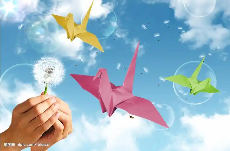 雨中的纸鹤-爱情童话-搜折网