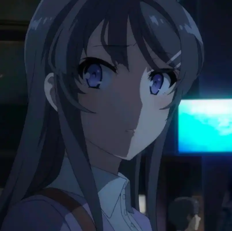 「青春猪头少年不会梦到兔女郎学姐」樱岛麻衣 头像情头表情包