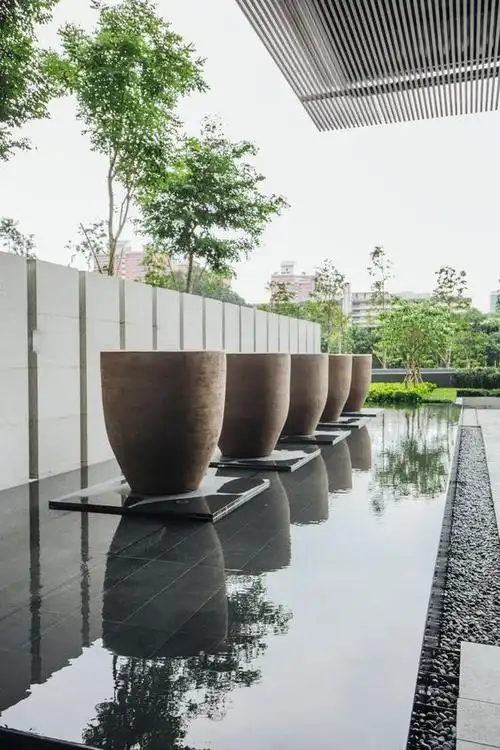 50款精致的庭院水景设计案例,做花园一定用得上