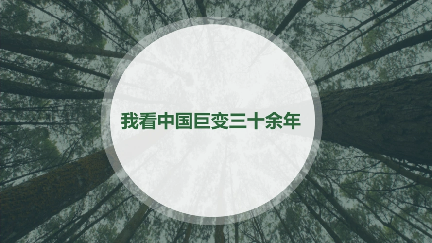 中国三十年的变化.pptx