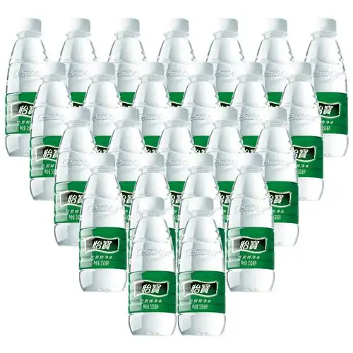 怡宝官方旗舰店纯净水饮用水整箱24瓶装水小瓶非矿泉水350ml*24瓶