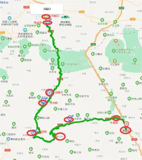 西安经典秦岭自驾路线,有山有水有红叶,风景超美,一天打个来回