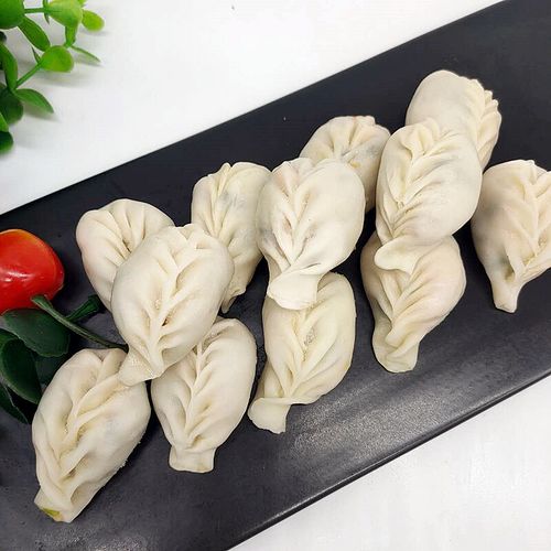 虎钢馋沙县蒸饺手工柳叶饺子猪肉馅水饺500g冷冻半成品早餐煎饺锅贴