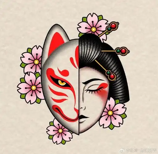 #纹身分享##纹身设计##北京纹身店##纹身素材分享#