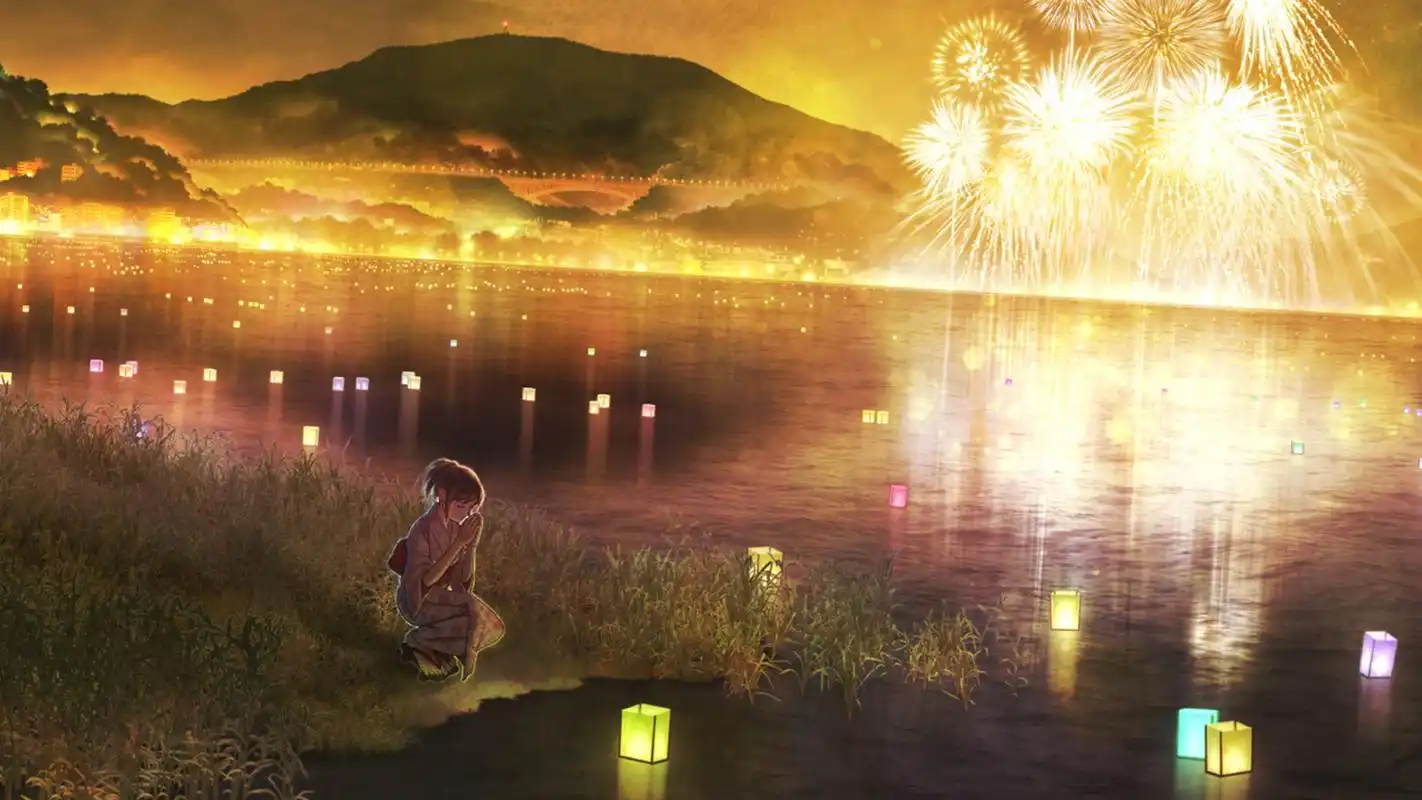 卡通动漫,唯美,创意,动漫,清新,设计,插画,壁纸,1920x1080