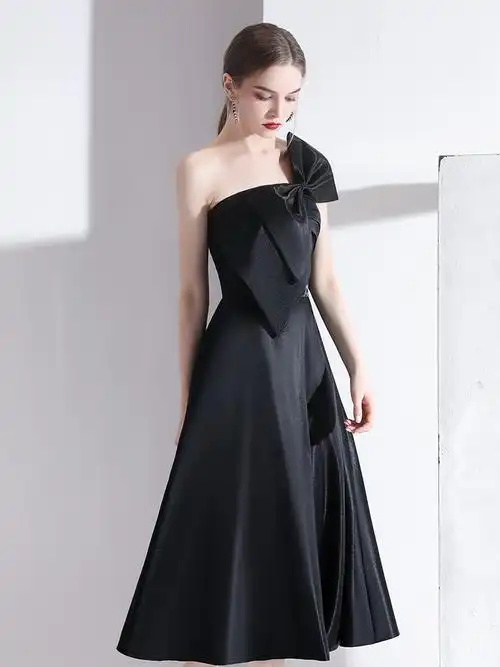 中长款晚礼服女