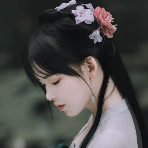 朱颜短,怎堪岁月荏苒.古风头像/汉服女头