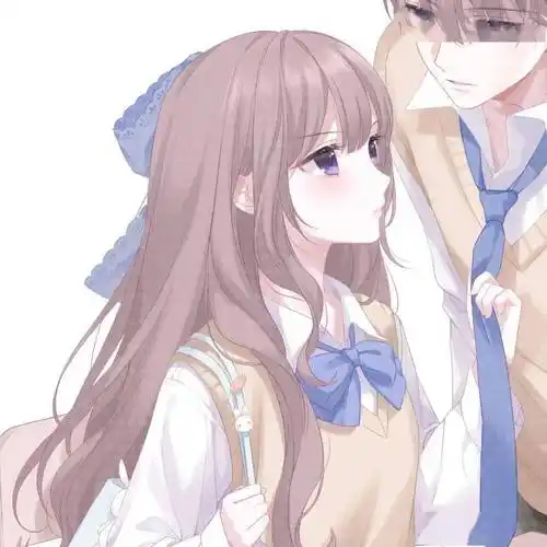 动漫情头,甜蜜宠溺的动漫双人互动情侣头像_片子_网络_信息