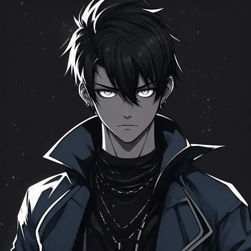 94二次元高冷帅气黑暗系男神头像94 这组二次元高冷帅气黑暗系