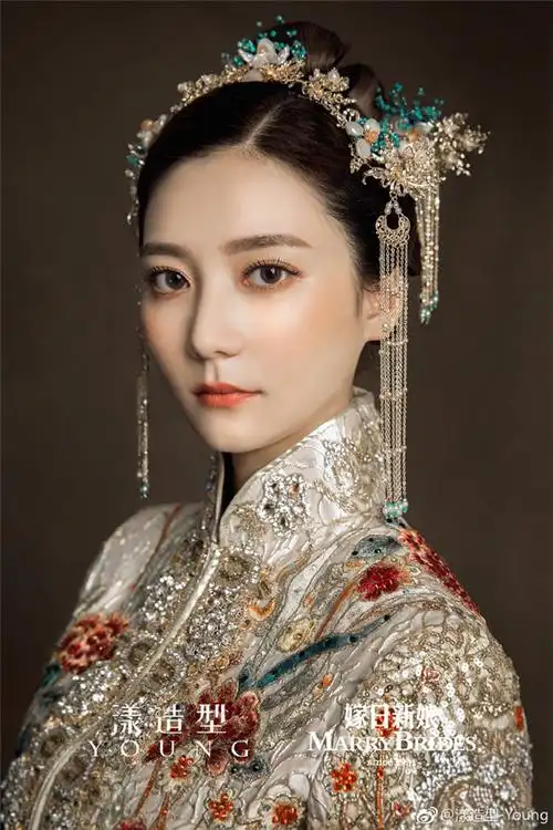 中式盘发造型欣赏