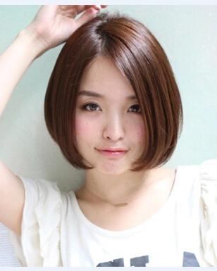 日系波波头发型增添你的人气