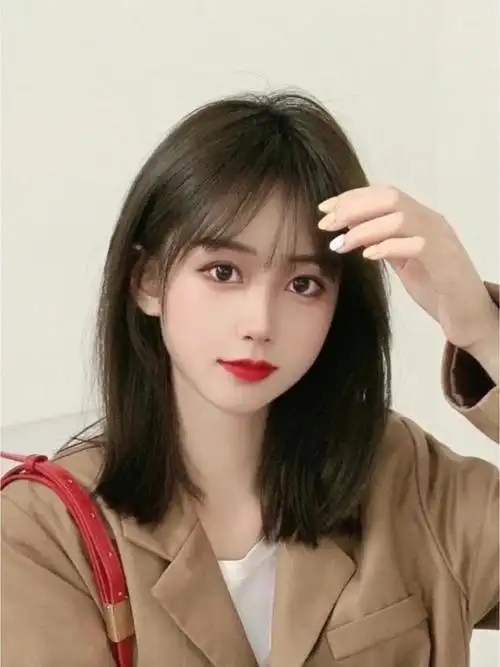 减龄发型清爽纯欲发型气质锁骨发少女感锁骨发初恋头唯美发型清纯发型