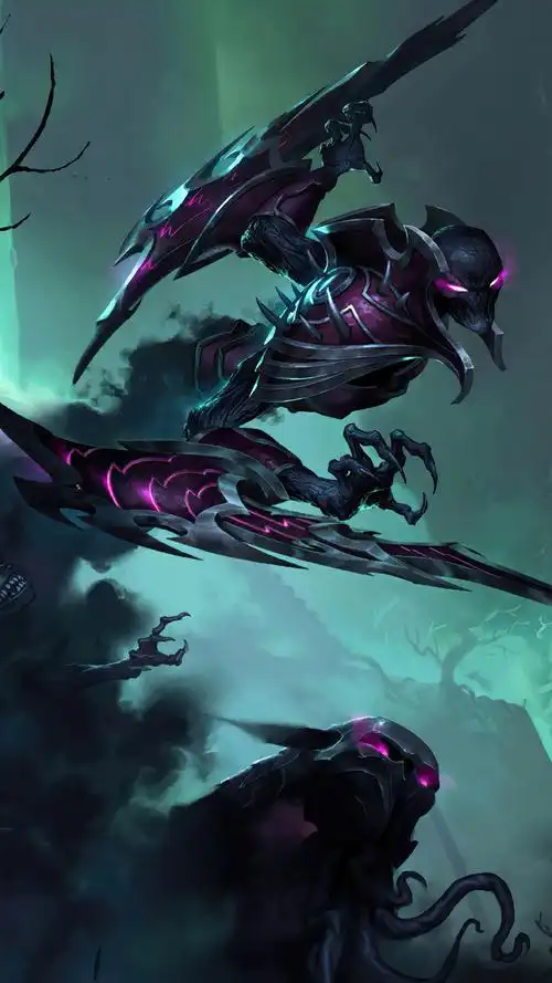 lol英雄联盟 永恒梦魇 魔腾 nocturne 手机壁纸