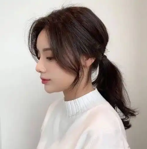 空气感八字刘海