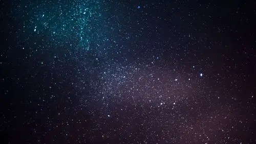 浩渺幽邃的星空银河摄影高清宽屏壁纸