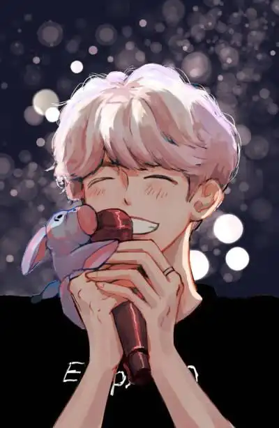 边伯贤手绘情头