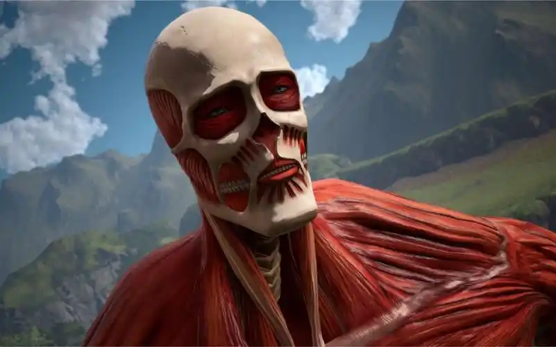 进击的巨人2最终一战 阿尔敏超大型巨人联合贝尔托特 双地图炮轮番轰